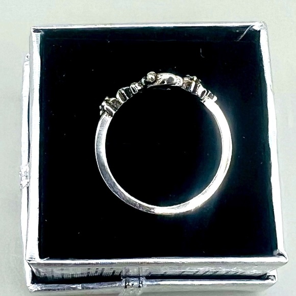 Disney Inspired 🧚‍♀️Tinkerbell🧚 S925 Sterling Silver Ring In Gift Box Size 8 - Picture 5 of 7